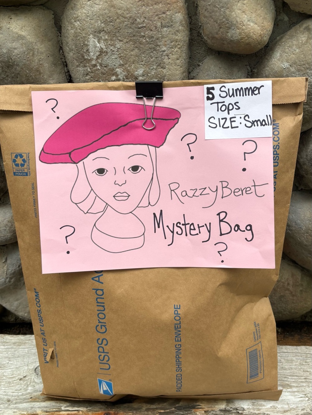 5 Small Summer Tops Mystery Bag